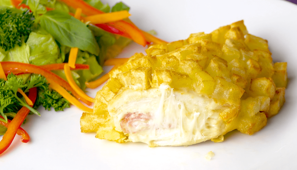 Leckeres Kartoffel-Cordon-bleu