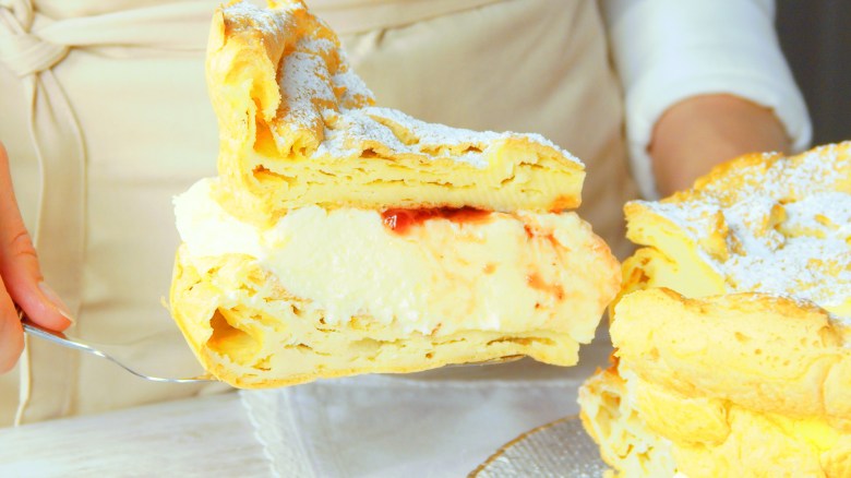 Puddingkuchen aus Polen: So backst du Karpatka