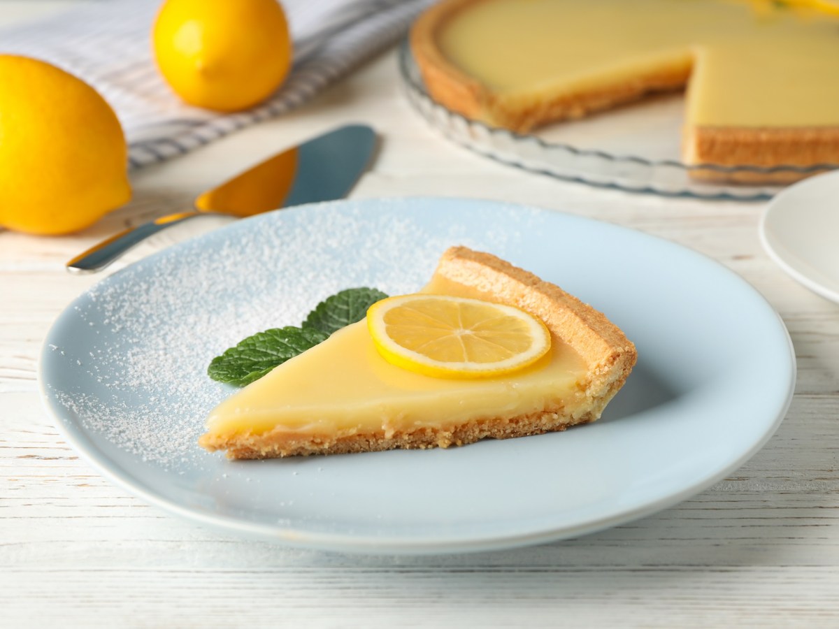 Kuchen: Backe eine cremig-frische  Zitronentarte wie in Frankreich!
