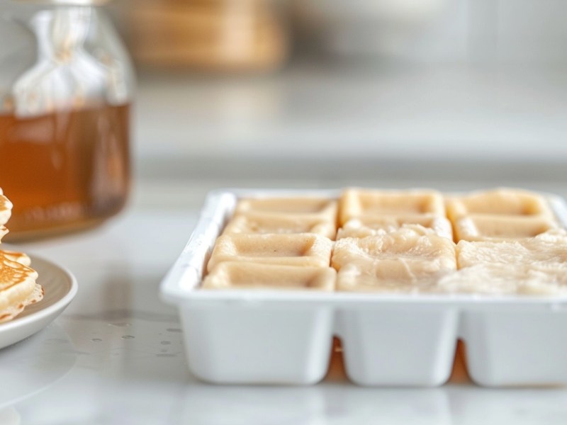 Mealprep: Mit Pancakes aus der Eiswürfelform ist dein Frühstück in 5 Minuten fertig