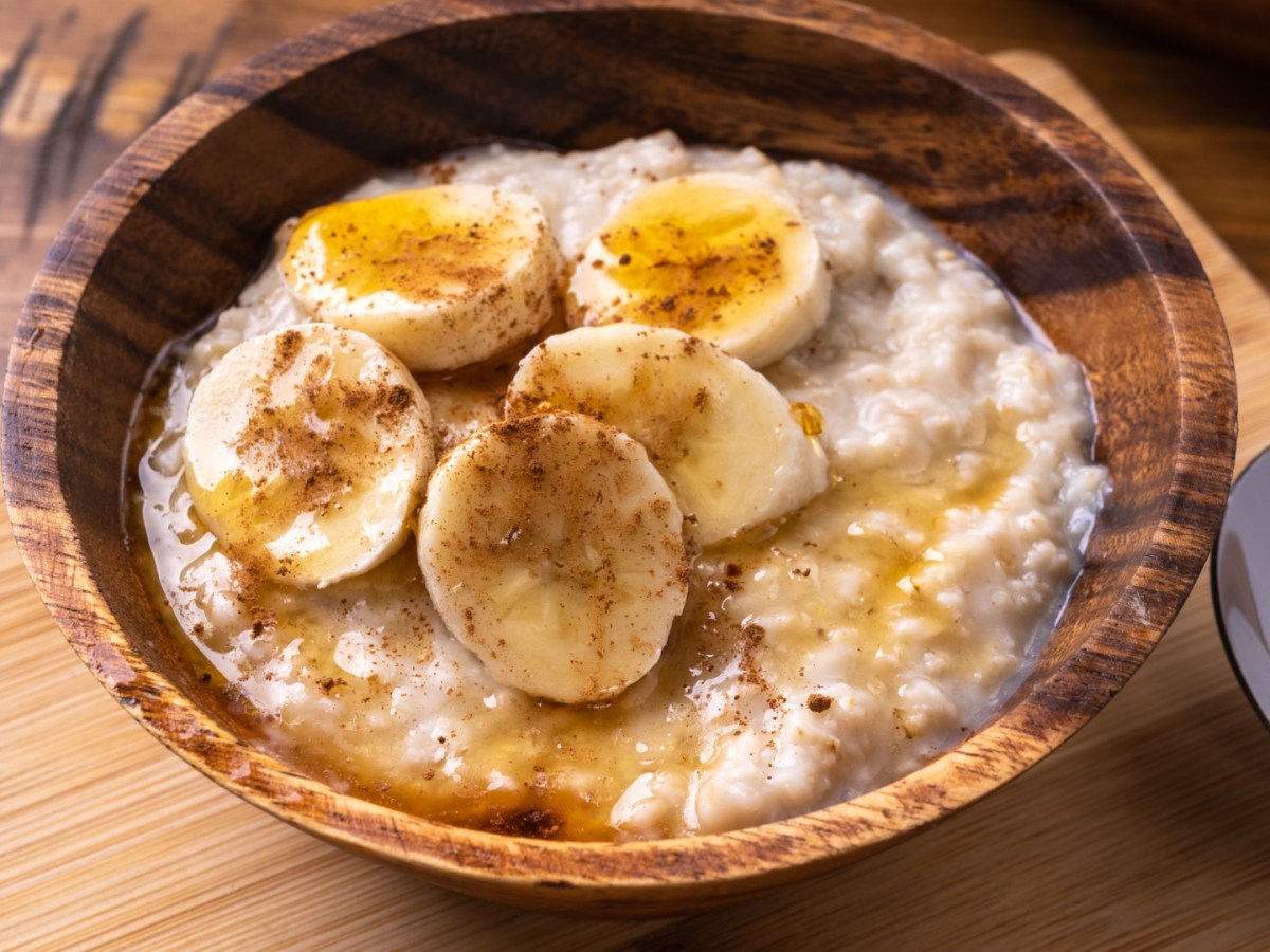 Honig-Bananen-Porridge: verführerisch cremig und superlecker
