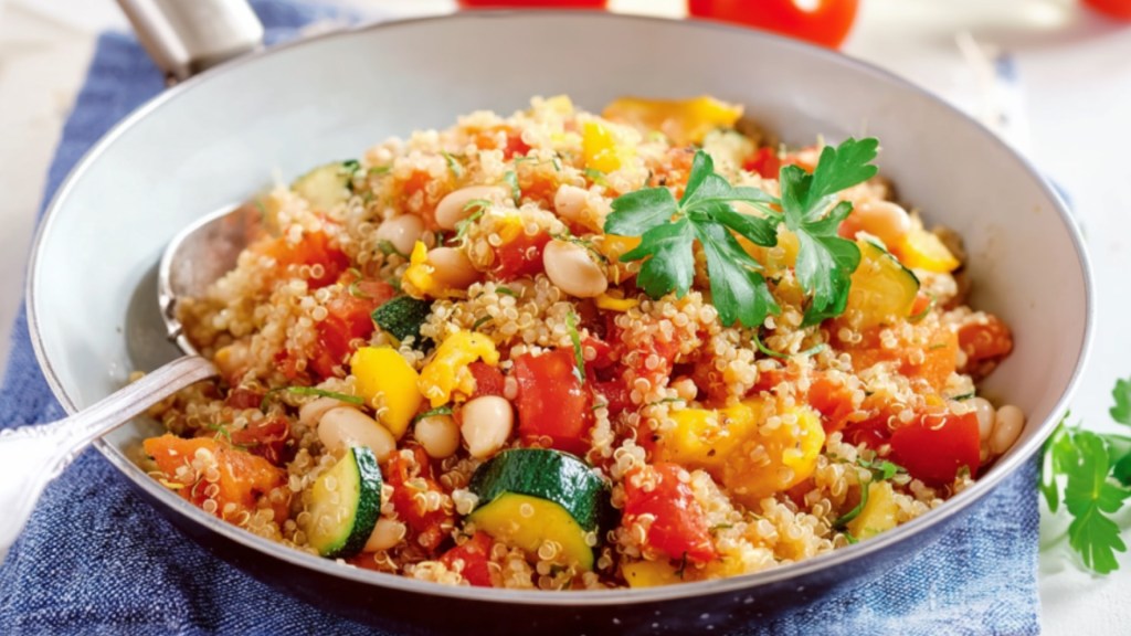 Quinoa-Gemüse-Pfanne: in 25 Minuten zum Feierabend-Glück